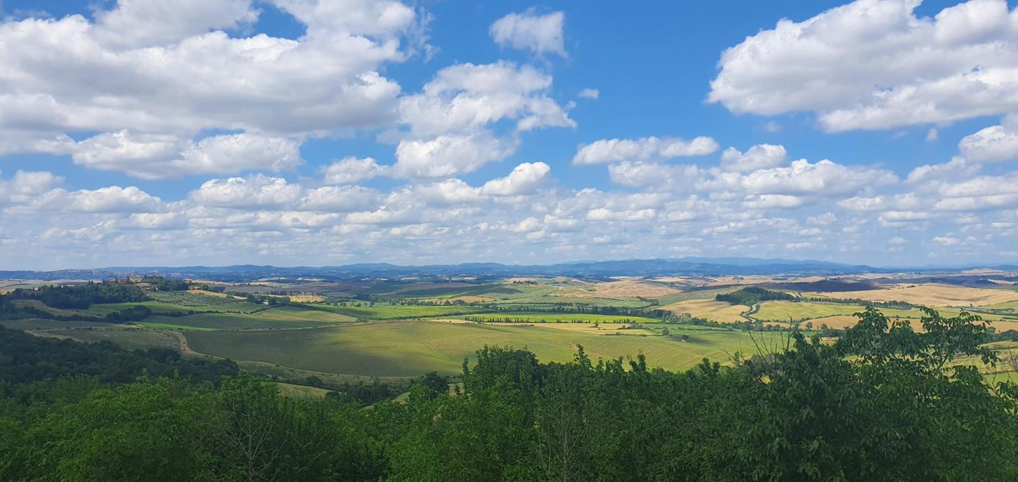Pociano 1863 - Country House With Stunning View Of Siena Lupompesi Exterior foto