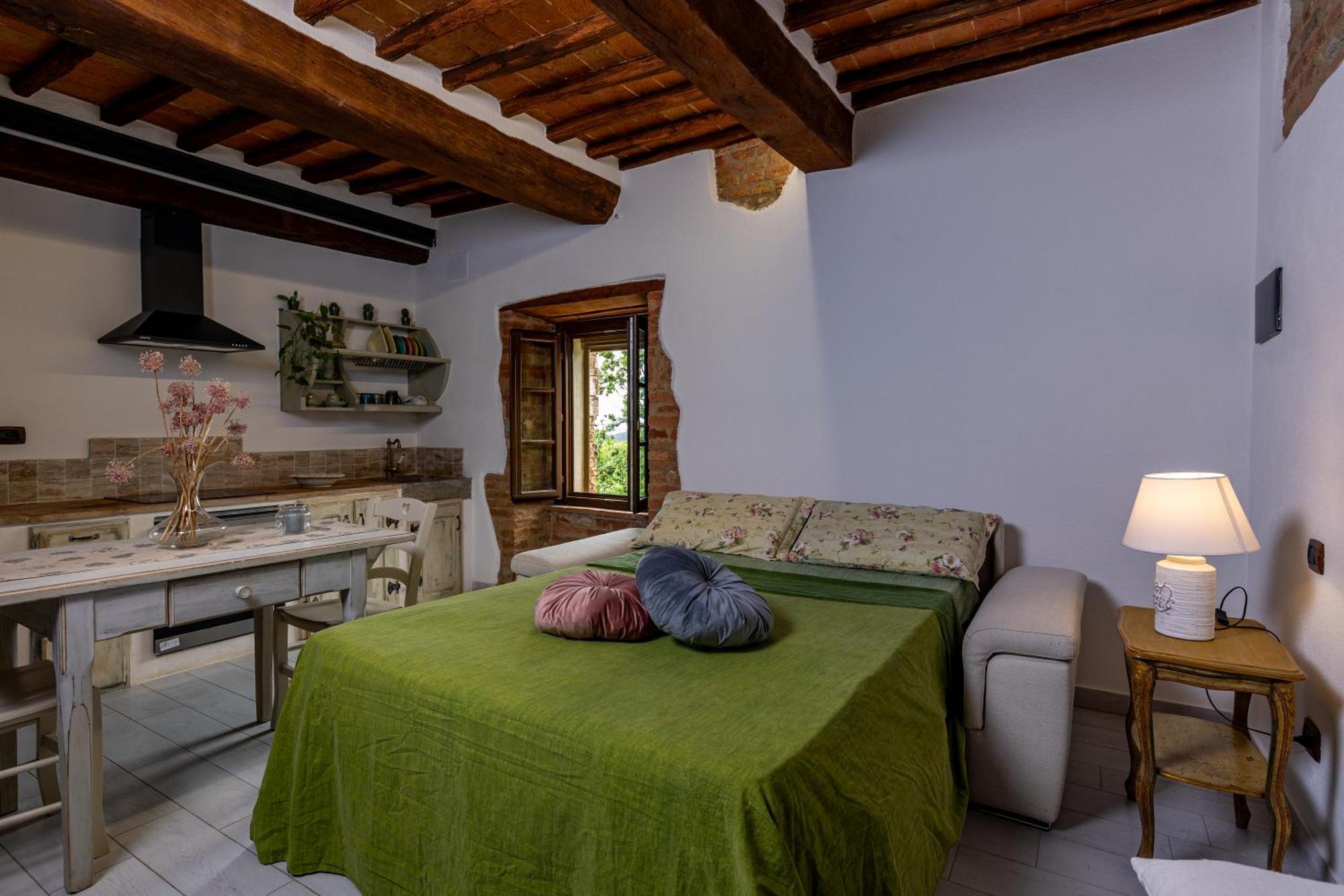 Pociano 1863 - Country House With Stunning View Of Siena Lupompesi Exterior foto