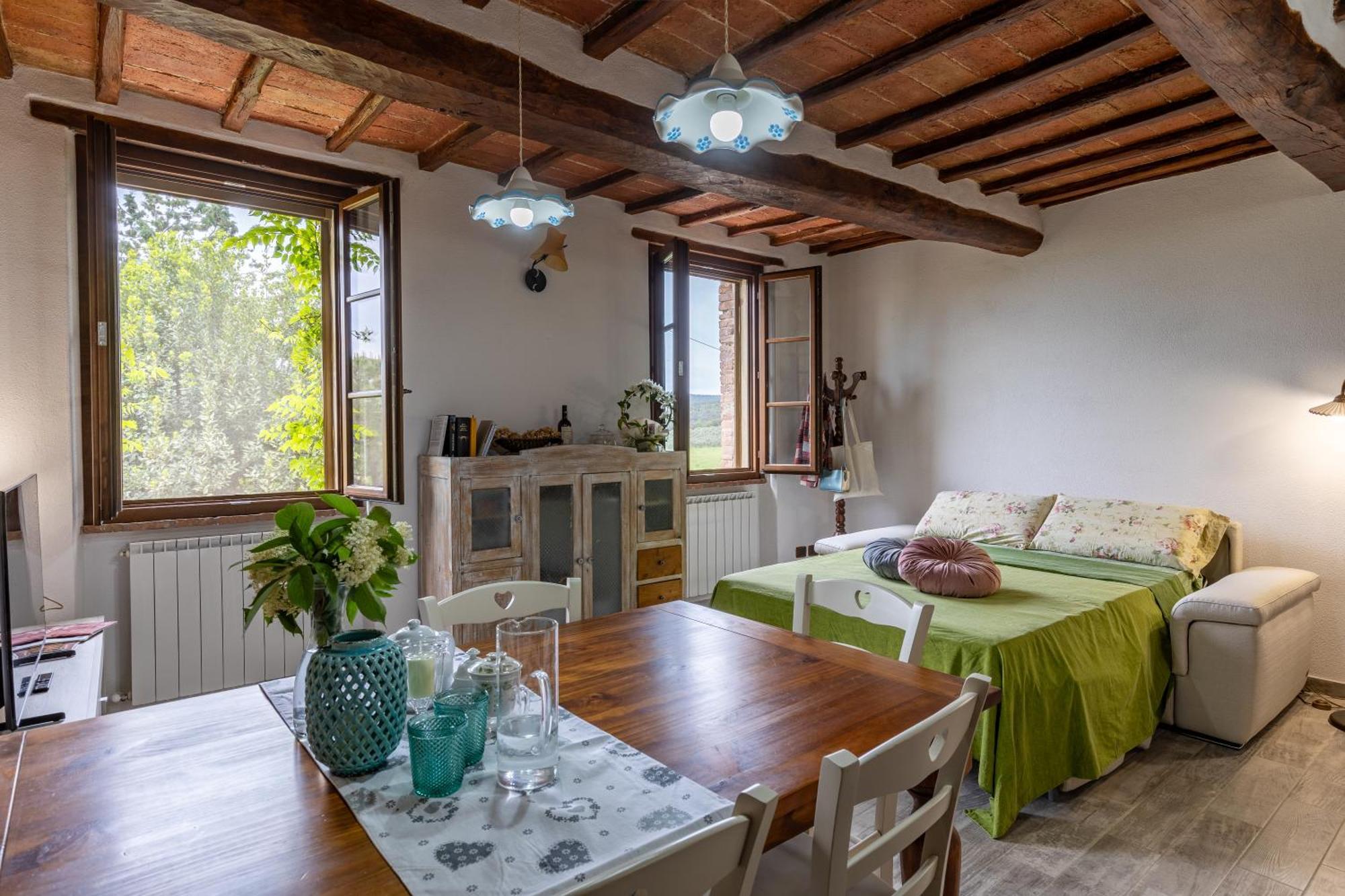 Pociano 1863 - Country House With Stunning View Of Siena Lupompesi Exterior foto