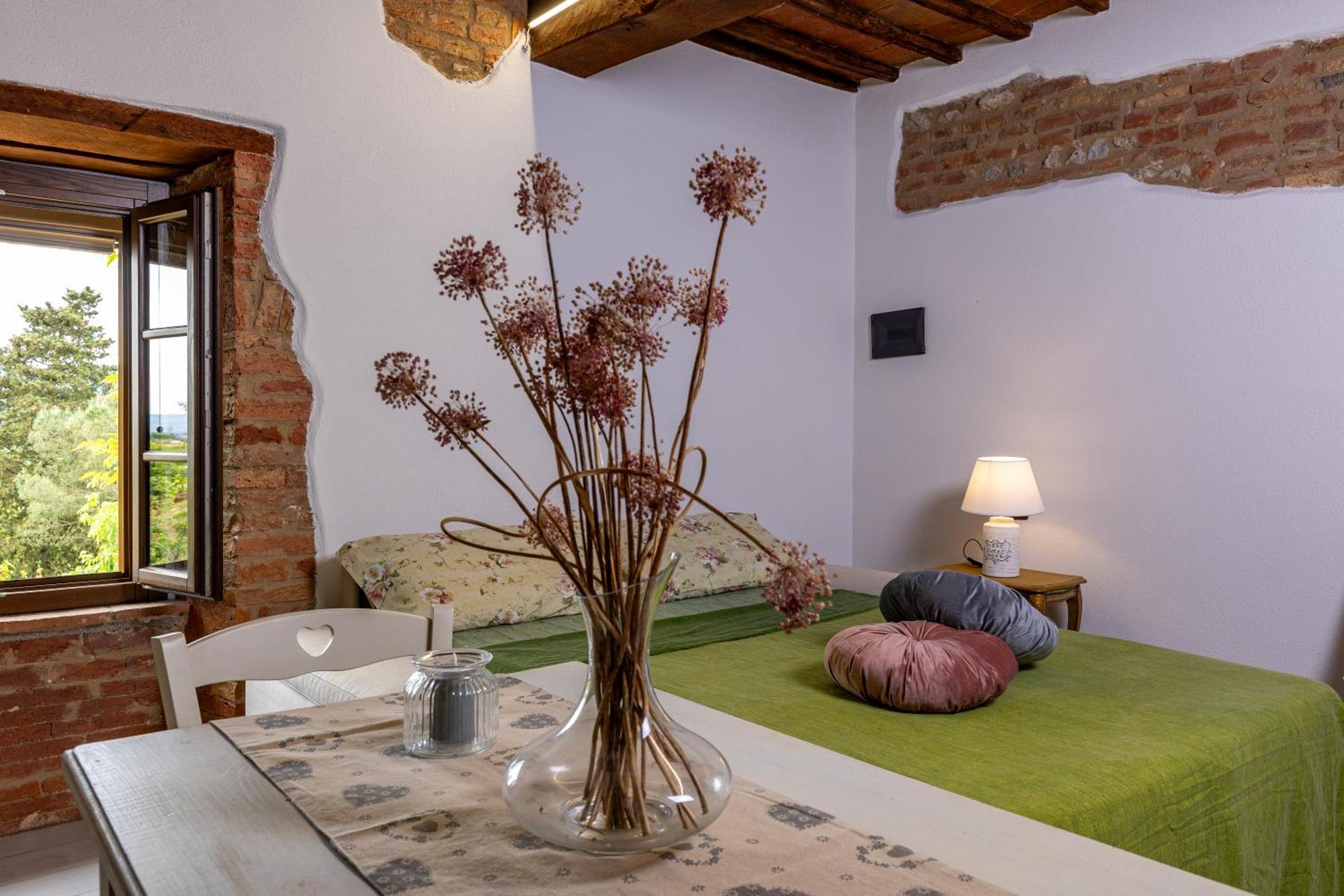 Pociano 1863 - Country House With Stunning View Of Siena Lupompesi Exterior foto